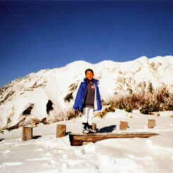 1994-11-04 大観峰<br>大観峰にてロープウェイへの乗り継ぎ中