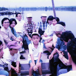 1995-06-25 矢切の渡し<br>江戸川の渡し船