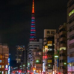 2011-12-10-20-26-23浜松町と東京タワー<br>麻布十番から東京タワー、浜松町までの散歩