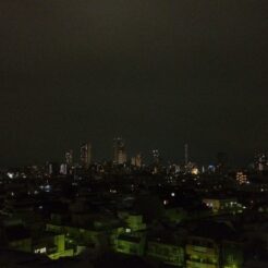 2012-02-11 20-36-23千石から見た都内<br>千石のマンションからの夜景