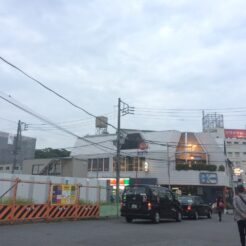 2014-06-22 18-46-26金沢八景駅の工事<br>金沢八景駅付近再開発