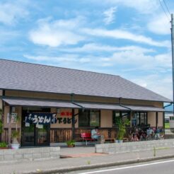 2014-07-19-12-57-47善通寺市 山下うどん<br>サンライズ瀬戸で高松に向かい、うどんタクシー、金比羅山、高松港と志度、岡山を巡った