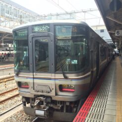 2014-07-21-13-03-58岡山駅 マリンライナー<br>サンライズ瀬戸で高松に向かい、うどんタクシー、金比羅山、高松港と志度、岡山を巡った