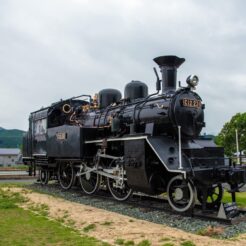 2015-07-05-14-50 内子 内子駅前のSL・旧内子線<br>サンライズ瀬戸と特急で新居浜・松山・内子と八幡浜から伊予灘ものがたり、倉敷をめぐる旅