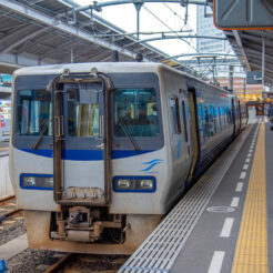 2015-07-04-07-28 高松駅 特急いしづち<br>サンライズ瀬戸と特急で新居浜・松山・内子と八幡浜から伊予灘ものがたり、倉敷をめぐる旅