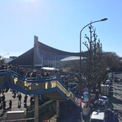 2016-01-24 13-34 原宿 国立代々木競技場 第一体育館<br>イベントで原宿