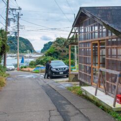 2016-10-30 15;02三浦市宮川 みやがわベーグルと海沿いの道<br>津久井浜へのみかん狩りと宮川港のベーグルと散策