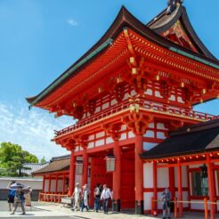 2017-06-09 10;12 伏見稲荷大社<br>京都洛西から京阪で難波、天王寺のマリオット都ホテルに泊まり梅田・天神橋筋、和歌山電鉄たま電車に乗る旅