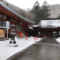 2020-02-23 13;38 日光市 中禅寺<br>浦和から佐野から日光のいろは坂経由で明智平と中禅寺・中禅寺湖を経由して足尾銅山から佐野市経由で戻ってくる雪の中のドライブ