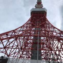 2020-07-11 17;51 芝公園 東京タワー<br>退勤中