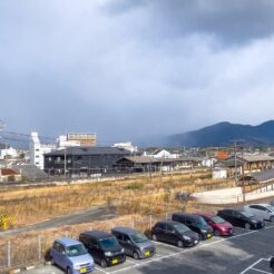 2021-12-26 13;19 田川伊田駅 田川市石炭歴史博物館から望む<br>クリスマスで盛り上がる福岡県博多・天神・中洲、平成筑豊鉄道や後藤寺線で田川後藤寺・田川伊田、日田彦山線で小倉を巡る旅