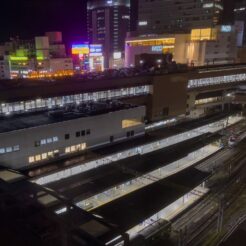 2022-06-25 20;44 仙台駅 在来線地平ホーム<br>仙台駅を拠点に山形県の山寺と宮城県の松島を回る旅