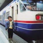 1989-11-28 上野駅のスカイライナーとCOTA