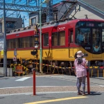 2017-06-09 10;31 伏見稲荷駅 京阪の踏切