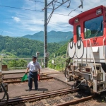 2015-07-25-11-12 大井川鐵道井川線 長島ダム駅