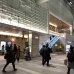 2018-02-17 19;30 川崎駅 開通した北口通路