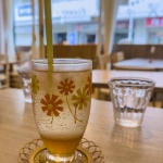 2023-08-27 11;04 花小金井 カフェ フラワー 飲み物