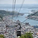 2019-07-07 11;04 尾道 千光寺山ロープウェイと瀬戸内海