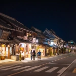 2016-01-01-17-59 川越 川越一番街商店街 蔵造りの街並み