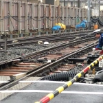 2019-03-03 16;14 産業道路駅 地下化すぐに問題が発生して手動で運用している