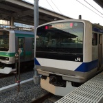 2015-03-15 17;130010品川駅 上野東京ライン開通で乗り入れてきた常磐線