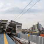 2010-05-16-06-33-03 糀谷駅 将来の下りホームを上りホームとして供用開始