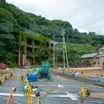 2017-08-14 12;52 宮古 東日本大震災で被災したガソリンスタンドがあった場所