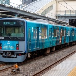 2024-06-30 15;05 椎名町駅 西武鉄道ハリーポッターラッピング列車