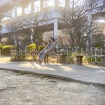 2023-03-03 15;59 梅屋敷 梅屋敷公園 梅を眺めるCOTA