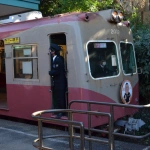 2021-01-02 13;00 銚子電鉄 本銚子駅 乗務員の取り扱い風景