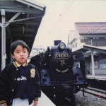 1991-03-16 御花畑駅でSLとCOTA