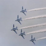 1999-11-03 埼玉県狭山市 入間航空祭 ブルーインパルス飛行風景1