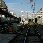 2007-11-04 14-59-11連続立体交差事業に向けて移設が始まる京急蒲田駅