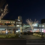 2020-01-03 17;19 田無駅 イルミネーション