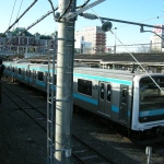 2010-02-07 15-26-50 深谷駅に留置されている京浜東北線の209系