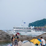 2012-08-13-13-44-43宮古市 復旧したみやこ浄土ヶ浜遊覧船