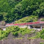 2015-07-25-11-21 大井川鐵道井川線 アプトいちしろ〜長島ダムの勾配を走る