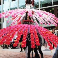 2003-05-03 東京都府中市 府中駅前 大國魂神社の萬燈