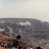 1982-12-01 群馬県吾妻郡草津町 草津白根山 火口の上