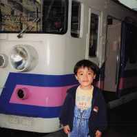 1989-10-01 山梨に向かう電車とCOTA